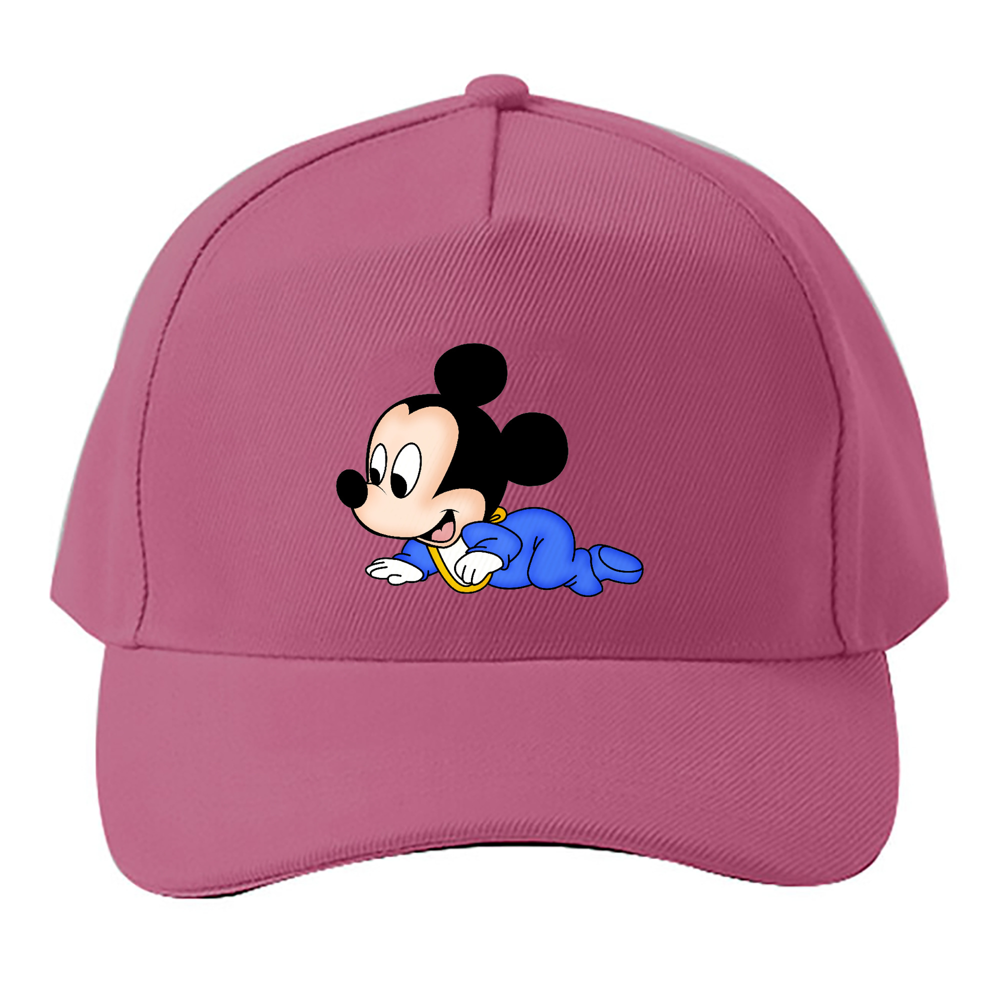 （画像用） ミッキーマウス Mickey Mouse ベースボールキャップ 綿100％ 男女兼用 帽子 スポーツ